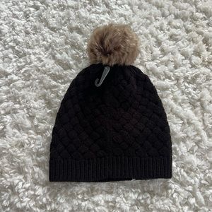 NWT j.crew brown winter hat - os